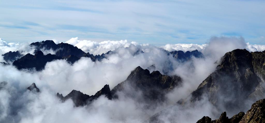 Penzion Alfa Tatry Stará Lesná Exterior foto